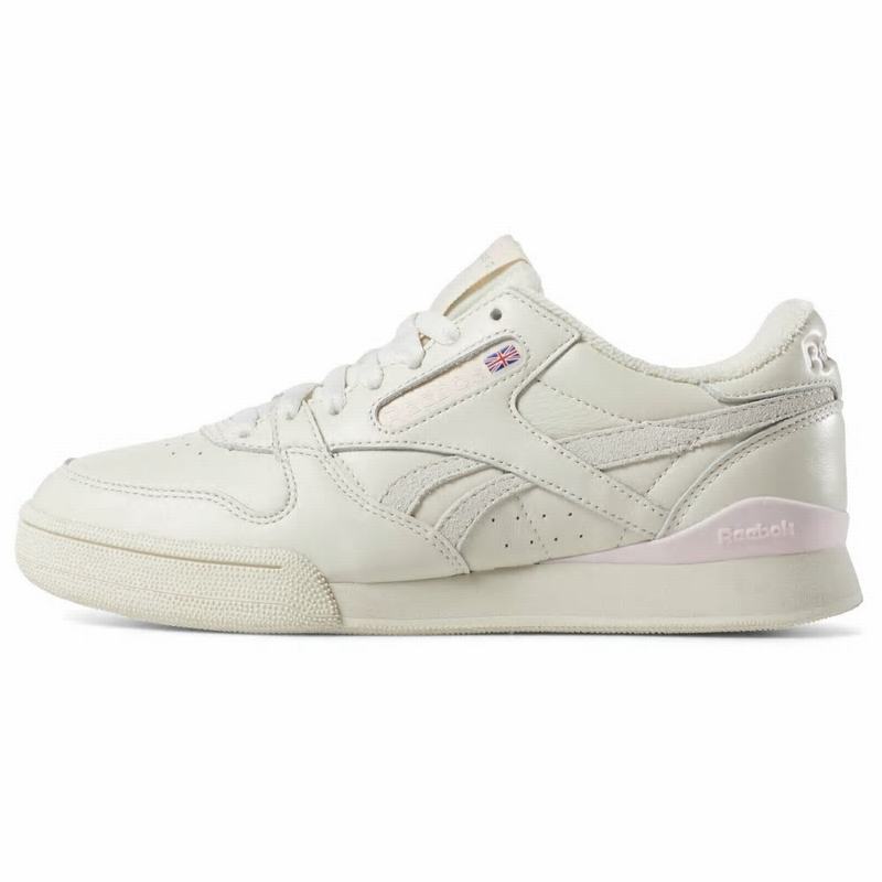 Tenisi Reebok Phase 1 Pro Dama Albi/Roz Romania AP7240OQ
